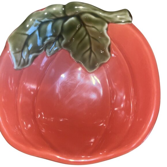 Ceramic Pumpkin Shaped Serving Bowls Set Of 2 By Better Homes & Gardens - Picture 3 of 16